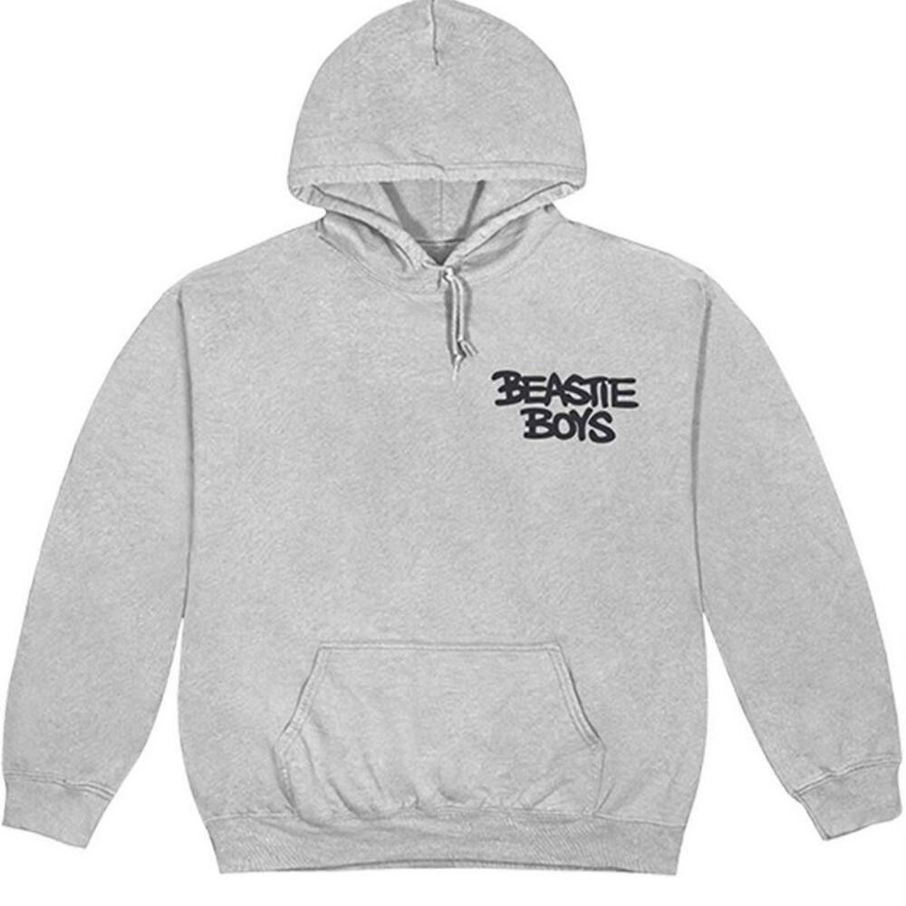 Beastie Boys Unisex Adult Check Your Head Pullover Hoodie / Gray